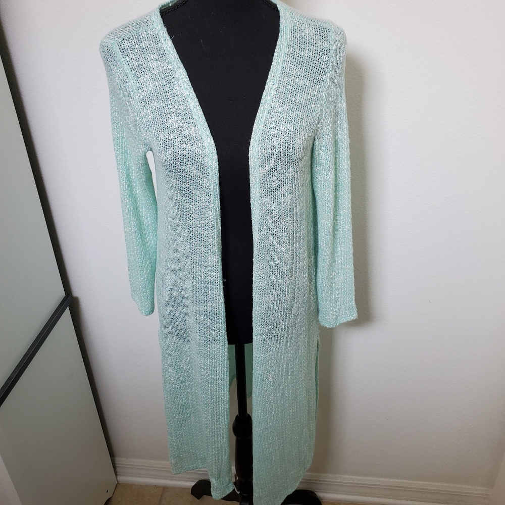 Mint Green - Summer Long Sweater (New)